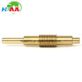 High Precision CNC Machining Telescope Brass Worm Shaft